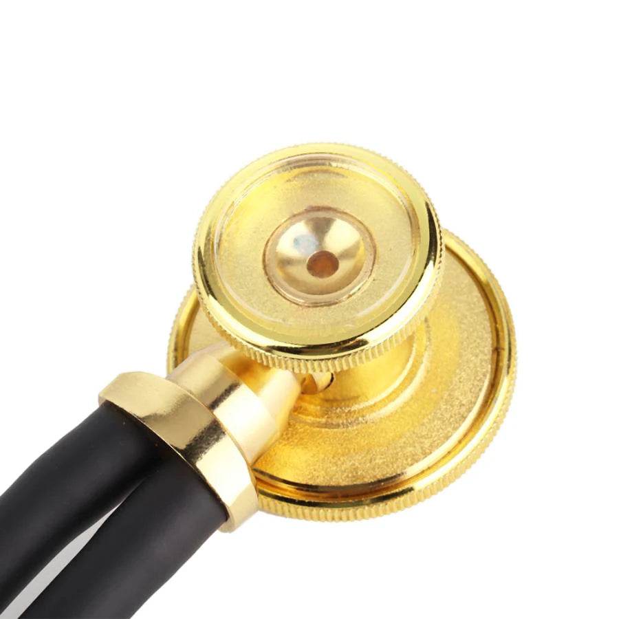 Medical Sprague Rappaport Type Professional Doctor Neonatal Adult Nurse Cardiology Estetoscopio Dual Head Gilt Cute Stethoscope