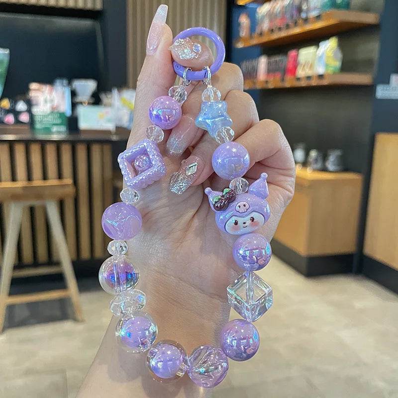 Cinnamoroll my Melody Kuromi Anime Keychain Car Ornaments Pendant Holiday Gifts Toys For Girls Children Cartoon Cosas de 1 € SQ001-5