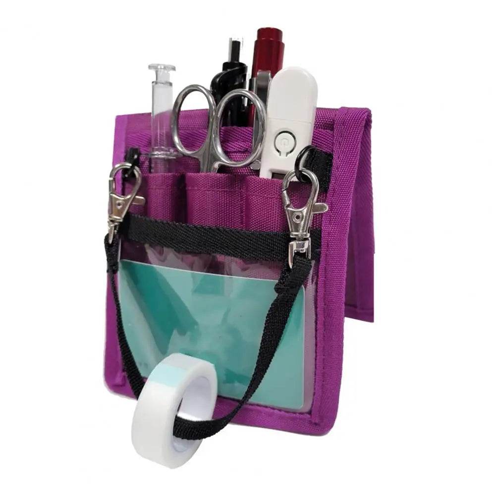 Nurse Work Bag Medical Professional Multi-pocket Organizer Kit for Nurses Doctors Nurse Pocket Protector for Barber for Students Purple China