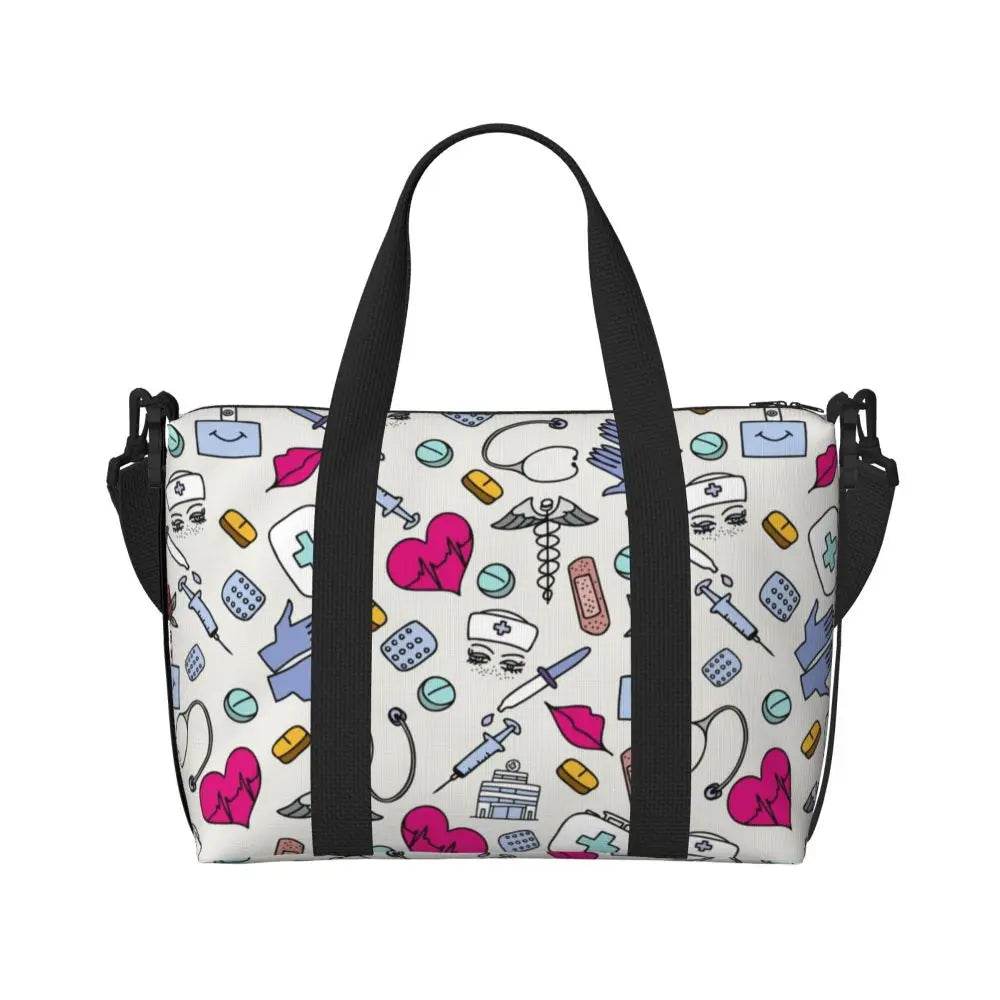 Give your daily routine a playful vintage boost with these Burlap Shopping Bags!