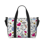 Give your daily routine a playful vintage boost with these Burlap Shopping Bags!