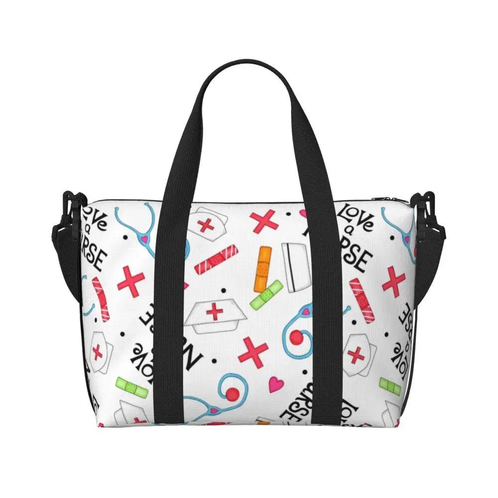 Give your daily routine a playful vintage boost with these Burlap Shopping Bags!