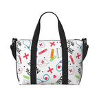 Give your daily routine a playful vintage boost with these Burlap Shopping Bags!