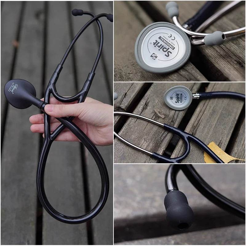 Spirit 735 Single Head Stethoscope for Nurses Soft Sealing Eartips for Doctors, Nurses, EMT Students, Adults, Home Health Use