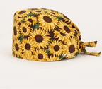 Check out these the Flower-Printed OR Caps! You know, because nothing says 'I'm a professional' like wearing a cap that looks like a garden party exploded on your head hat 15 One Size