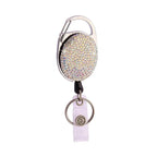 Stunning Color Crystal Rhinestones Badge Reel Multicolor