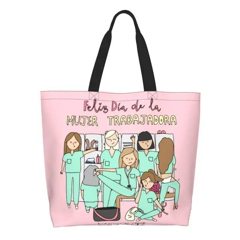 Healthcare Inspired Tote Bag - Large Capacity 23 One Size