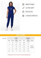 Hospital Scrubs Work Uniforms Short-sleeved Health Services Suits