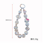 Cinnamoroll my Melody Kuromi Anime Keychain Car Ornaments Pendant Holiday Gifts Toys For Girls Children Cartoon Cosas de 1 €