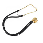 Medical Sprague Rappaport Type Professional Doctor Neonatal Adult Nurse Cardiology Estetoscopio Dual Head Gilt Cute Stethoscope Latest Type