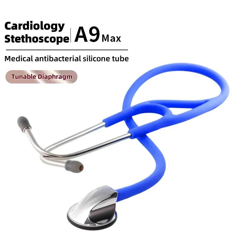 Carent Medical Professional Cardiology Stethoscope - Master the Art of Diagnosis Royal Blue