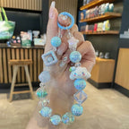 Cinnamoroll my Melody Kuromi Anime Keychain Car Ornaments Pendant Holiday Gifts Toys For Girls Children Cartoon Cosas de 1 € SQ001-1