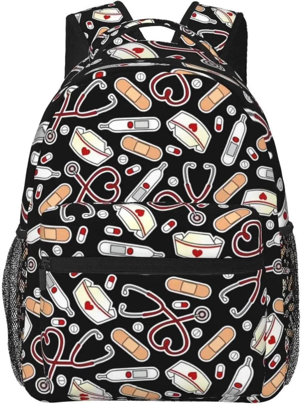 Nurse Backpack with Large Capacity - Waterproof Laptop Bag for Nurses 4 One Size