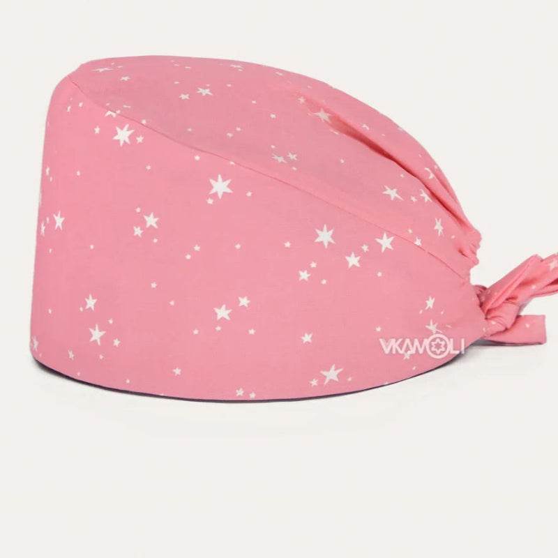 Check out these the Flower-Printed OR Caps! You know, because nothing says 'I'm a professional' like wearing a cap that looks like a garden party exploded on your head hat 9 One Size