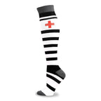 Compression Socks For Men Women With Varicose Veins Blood Circulation Sports Socks For Outdoor Hiking Exercise Running Cycling Y038