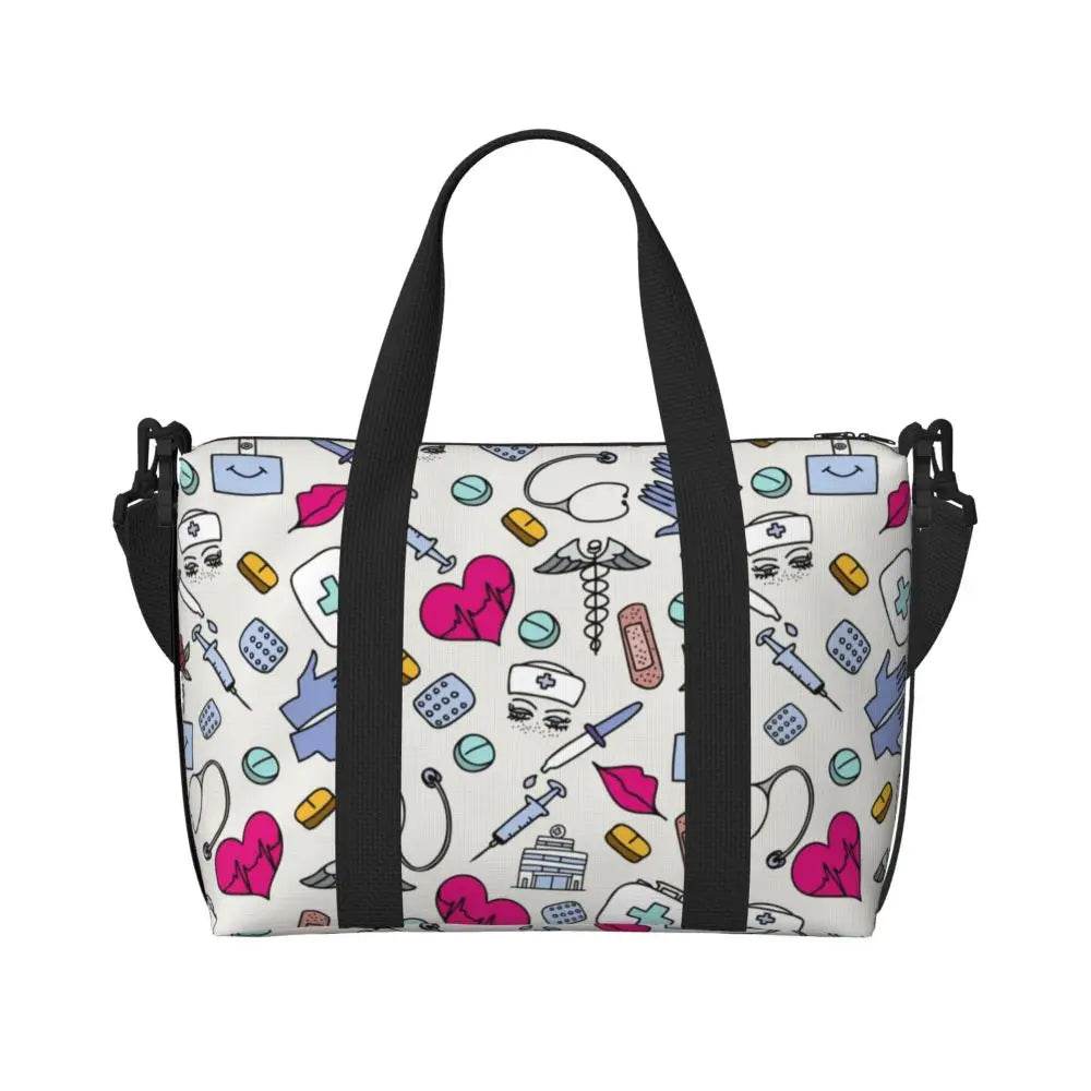 Give your daily routine a playful vintage boost with these Burlap Shopping Bags!