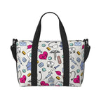 Give your daily routine a playful vintage boost with these Burlap Shopping Bags!