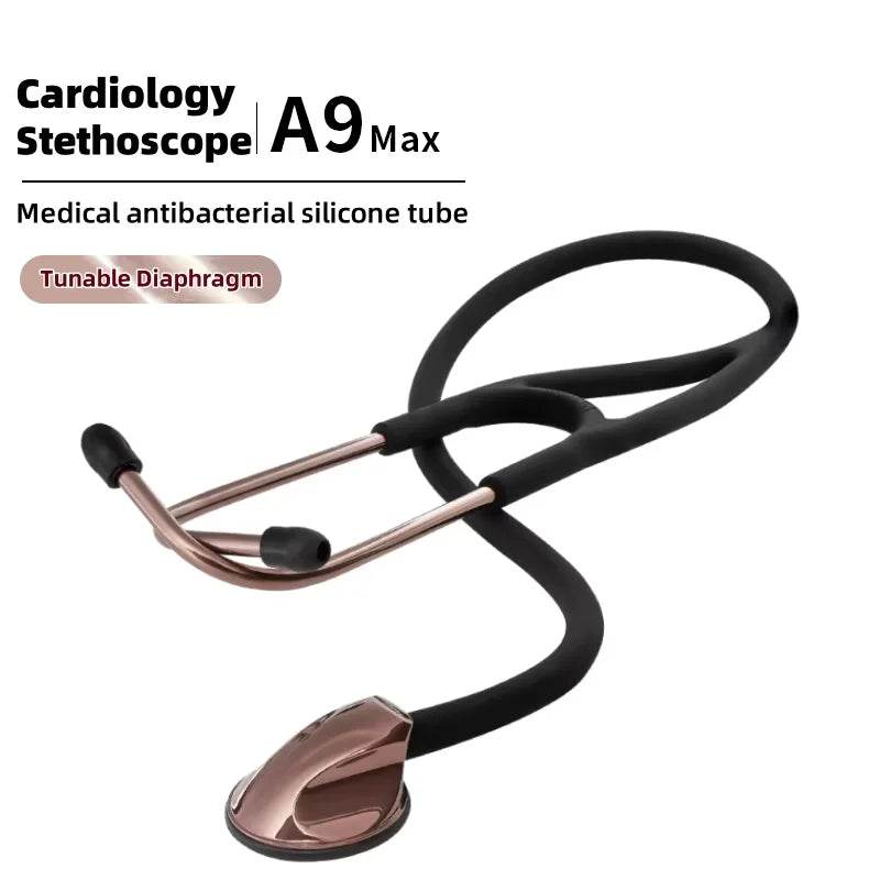 Carent Medical Professional Cardiology Stethoscope - Master the Art of Diagnosis Rose Gold