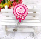 New Nurse Doctor Retractable Badge Reel with Horizontal Style Students ID Business Card Work Card Badge Holder Office Supplies 18