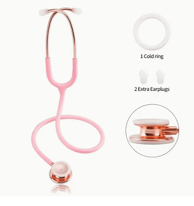 Professional Pink Stethoscope-Add a Splash of Fun to your Assessment Routine
