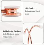 Professional Pink Stethoscope-Add a Splash of Fun to your Assessment Routine