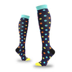 5 Pairs Sport Athletic Compression Socks for Men Women