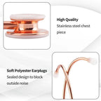 Classic Professional Pink Cardiology Estetoscopio Double Head Cute Medical Doctor Nurse Student Physician Clinical Stethoscope