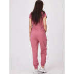 Wholesale Medical Apparel Scrub Uniform Women Short Sleeved Scrubs Jumpsuit Medical Hospital Clothing Scrub Uniforms with Pocket