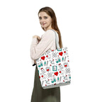 Fashion Tote Customized Cartoon Dentist Nurse Shoulder Bag Eco Reusable Shopping Bag Ladies Handbags for Women Casual Portable