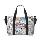 Give your daily routine a playful vintage boost with these Burlap Shopping Bags!