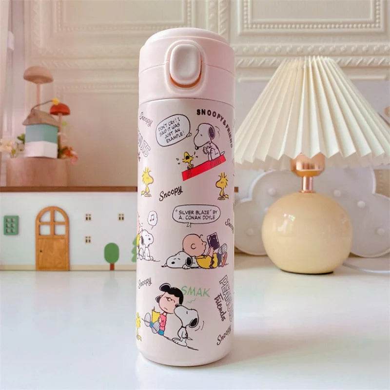 Sanrio Hello Kitty and Friends Cartoon Insulated Stainless Steel Bouncing Cup 19 420ml