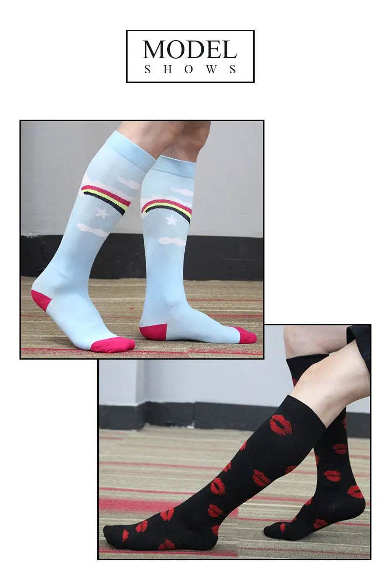Compression Socks For Men Women To Promote Blood Circulation Care For Gym Outdoor Running Football Basketball Sports
