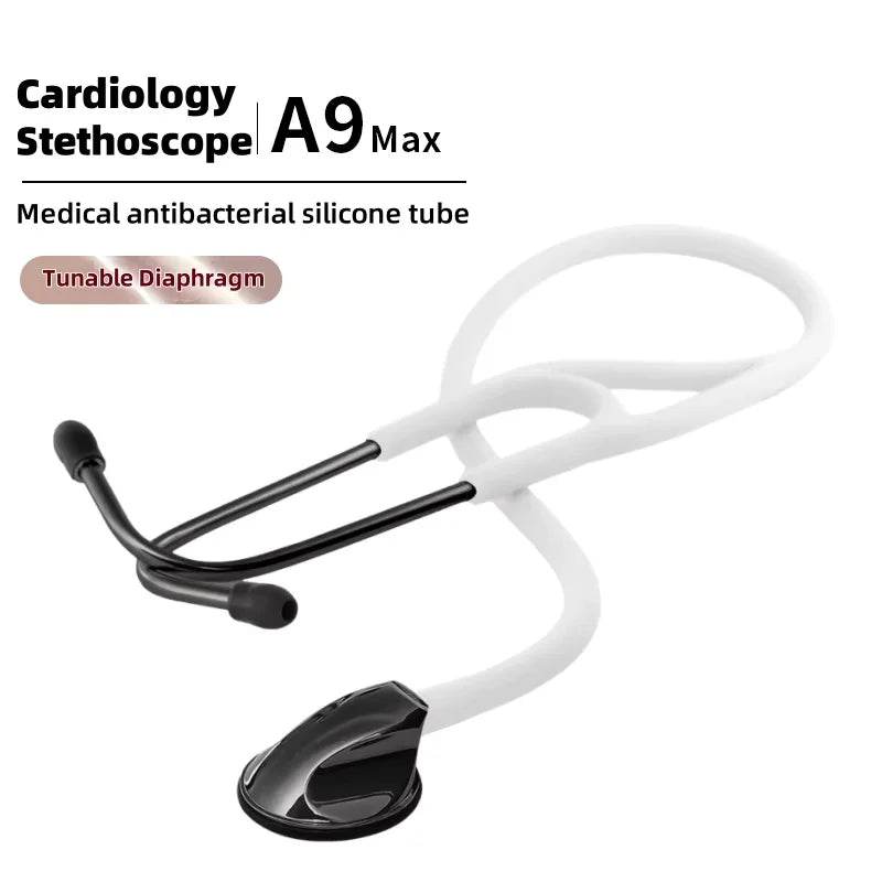 Carent Medical Professional Cardiology Stethoscope - Master the Art of Diagnosis White
