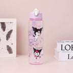 800ML Sanrio Cartoon Water Bottle for Staying Hydrated in Style Kuromi-Purple
