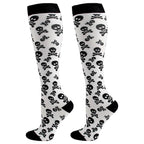 Sport Compression Socks Men Women Athletic Exercise Cycling Running Yoga Football Basketball Rugby Hiking Tennis Skateboard E81 EU37-43 US7-9