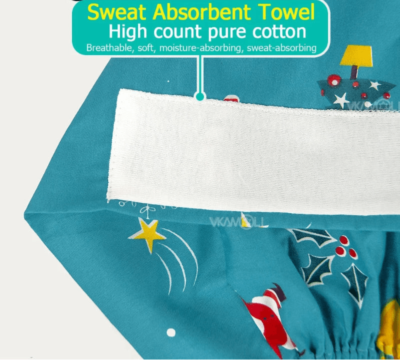 Check out these the Flower-Printed OR Caps! You know, because nothing says 'I'm a professional' like wearing a cap that looks like a garden party exploded on your head