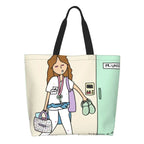 Spacious Eco-Friendly Healthcare Tote Bag with Durable Handles and Secure Zipper Closure 13 50x40x15 cm