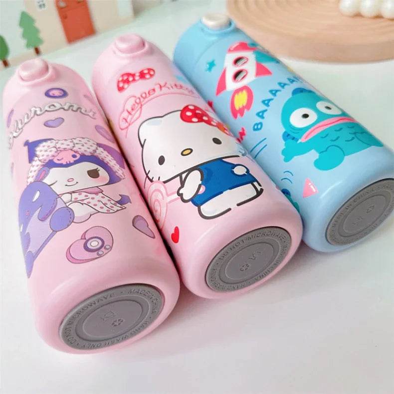 Sanrio Hello Kitty and Friends Cartoon Insulated Stainless Steel Bouncing Cup