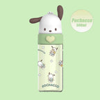 Kawaii Sanrio Hello Kitty, Kuromi, Cinnamon Roll, Melody, 500ml Transparent Plastic Water Bottle Pochacco