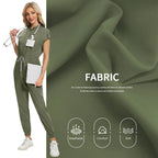 High-quality Beautician Work Gowns Medical Workwear Surgical Nursing Jumpsuits Pet Clinic Vet Scrubs Uniform Wholesale Jumpsuits