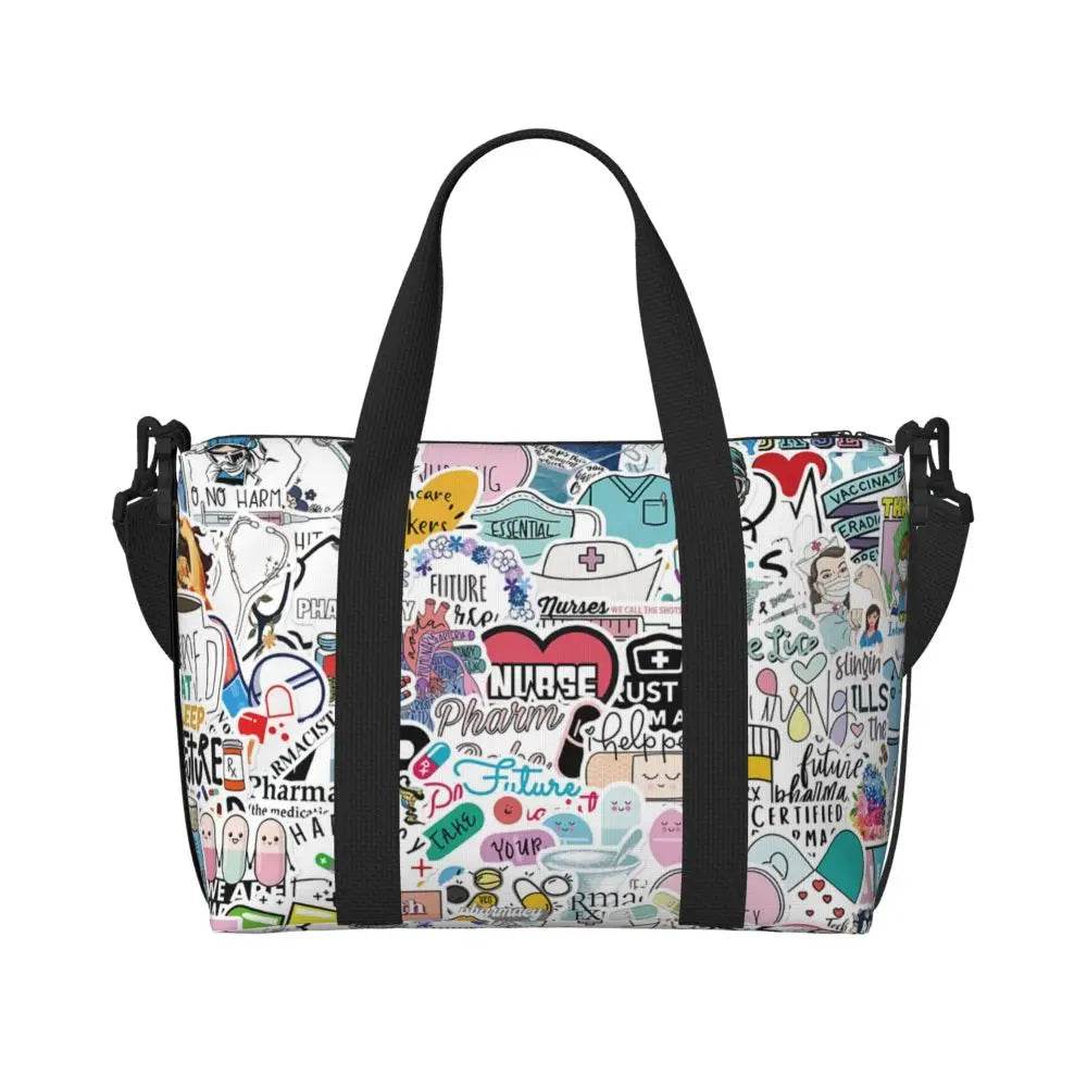 Give your daily routine a playful vintage boost with these Burlap Shopping Bags!