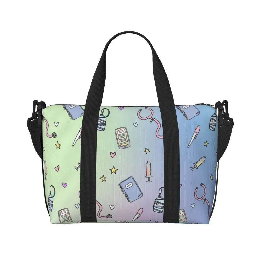 Give your daily routine a playful vintage boost with these Burlap Shopping Bags!