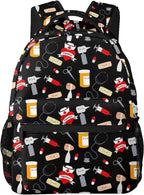 Nurse Backpack with Large Capacity - Waterproof Laptop Bag for Nurses 3 One Size
