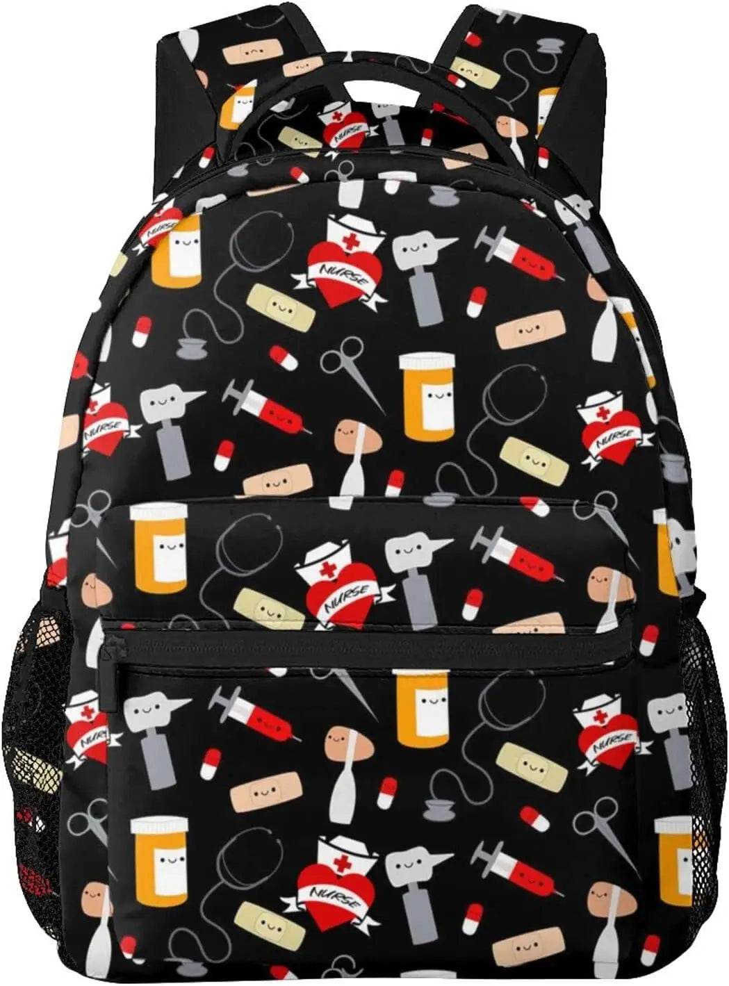 Nurse Backpack with Large Capacity - Waterproof Laptop Bag for Nurses 3 One Size