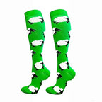 Men Women Socks Compression Socks Elastic Sports Beautiful Leg Nurse Stocking Jogging Climbing Cycling Flight Excercise 32