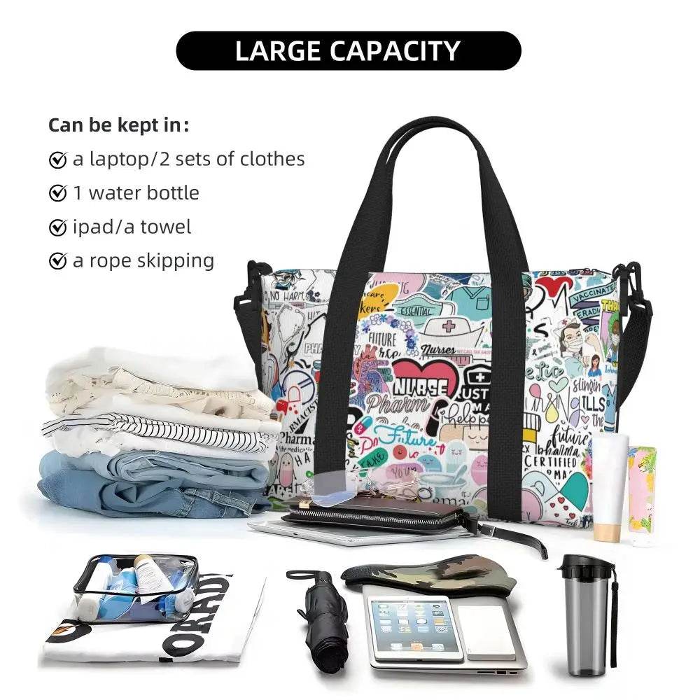 Give your daily routine a playful vintage boost with these Burlap Shopping Bags!