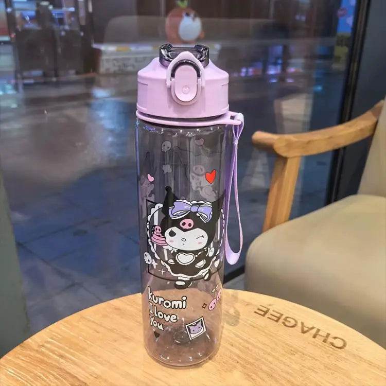 800ML Sanrio Cartoon Water Bottle for Staying Hydrated in Style