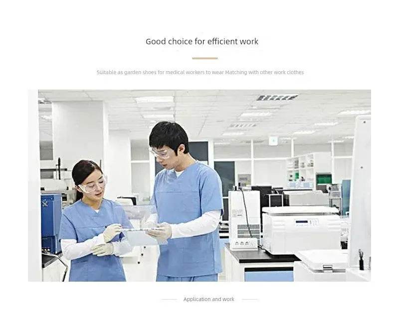 Slip-on Shoes that are non-slip and Waterproof, Nurse Shoes, Doctor Shoes