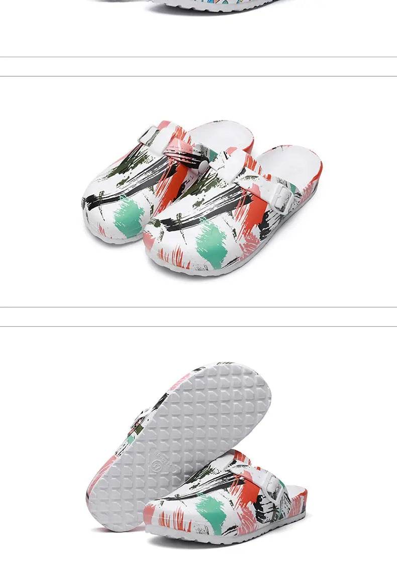 Slip-on Shoes that are non-slip and Waterproof, Nurse Shoes, Doctor Shoes