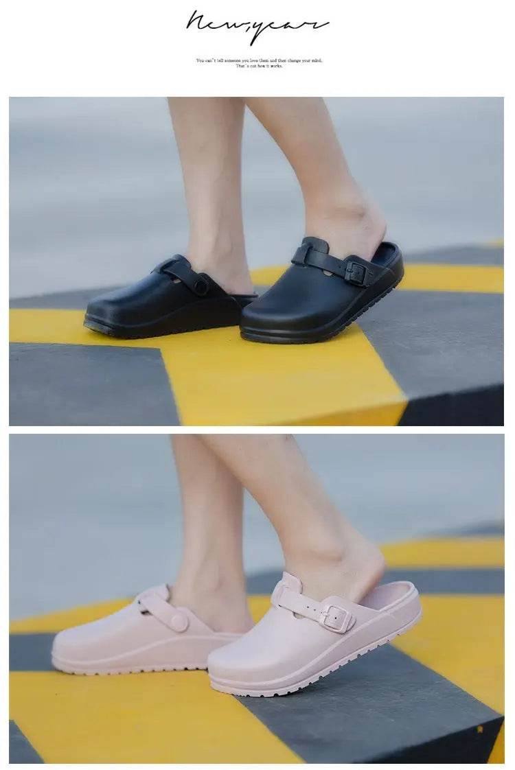 Slip-on Shoes that are non-slip and Waterproof, Nurse Shoes, Doctor Shoes